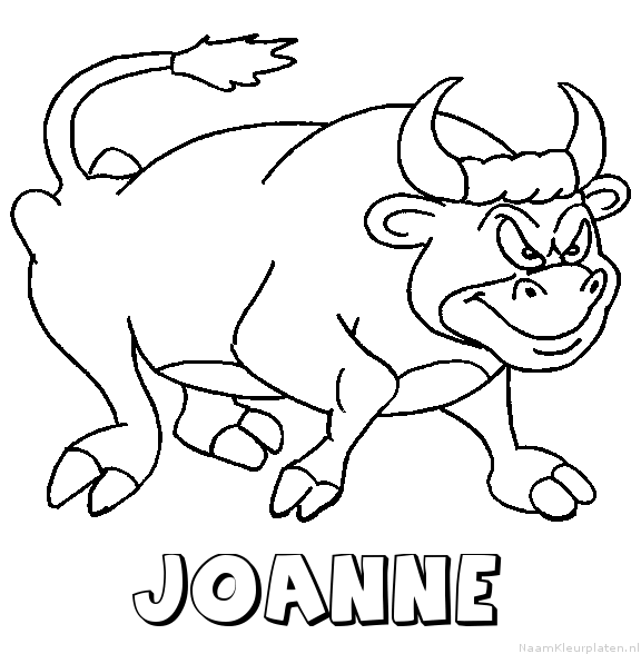 Joanne stier kleurplaat