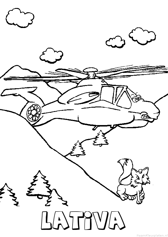 Lativa helikopter