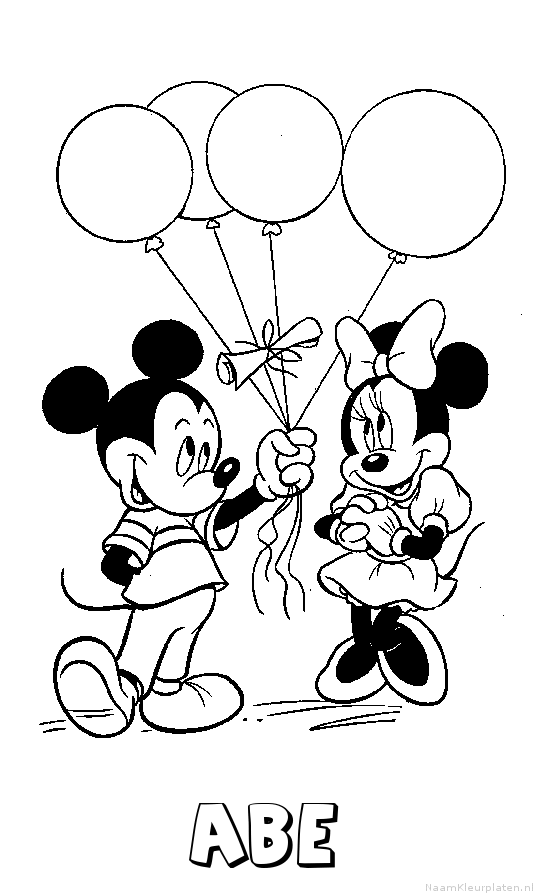 Abe mickey mouse