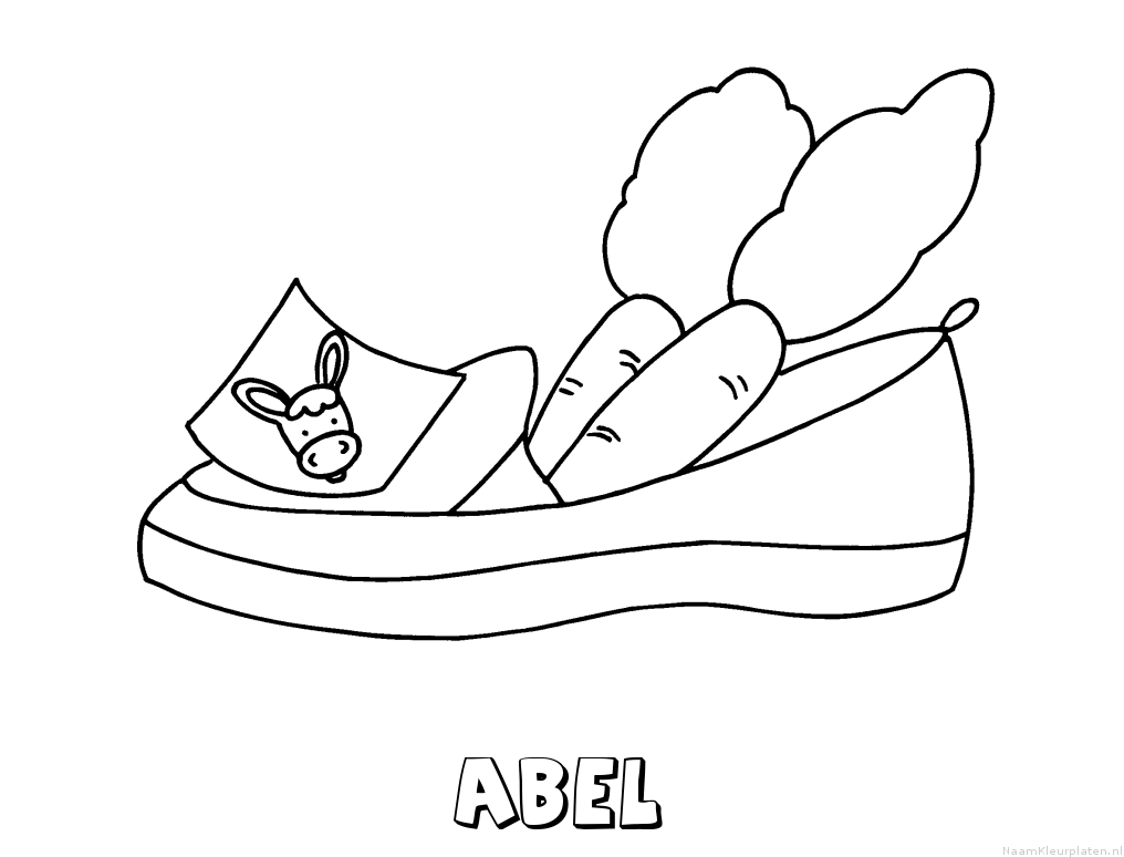 Abel schoen zetten