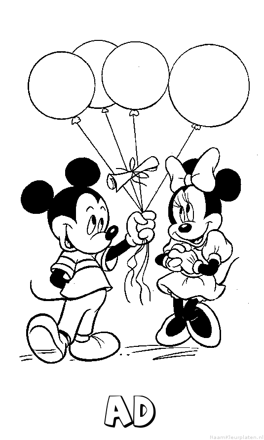 Ad mickey mouse