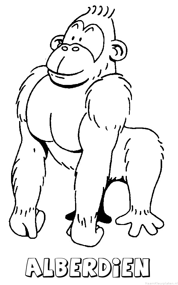 Alberdien aap gorilla