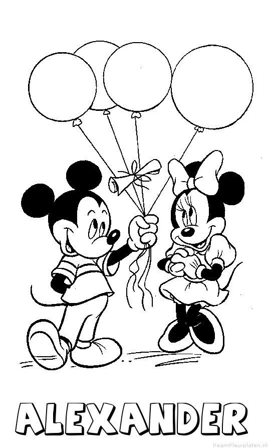 Alexander mickey mouse