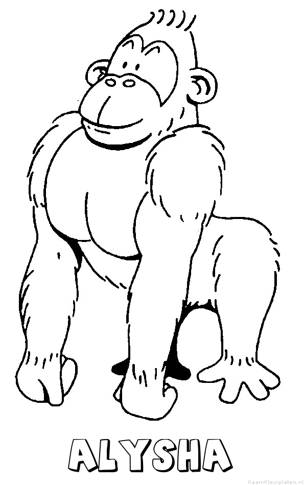 Alysha aap gorilla