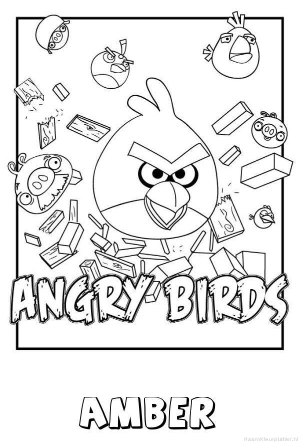 Amber angry birds
