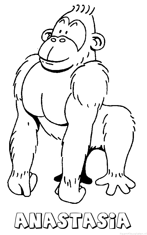 Anastasia aap gorilla