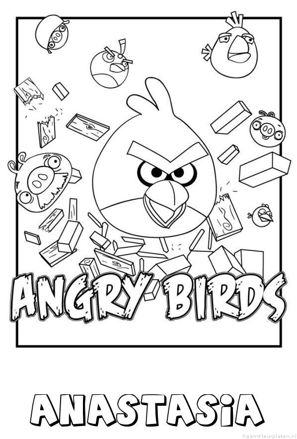 Anastasia angry birds
