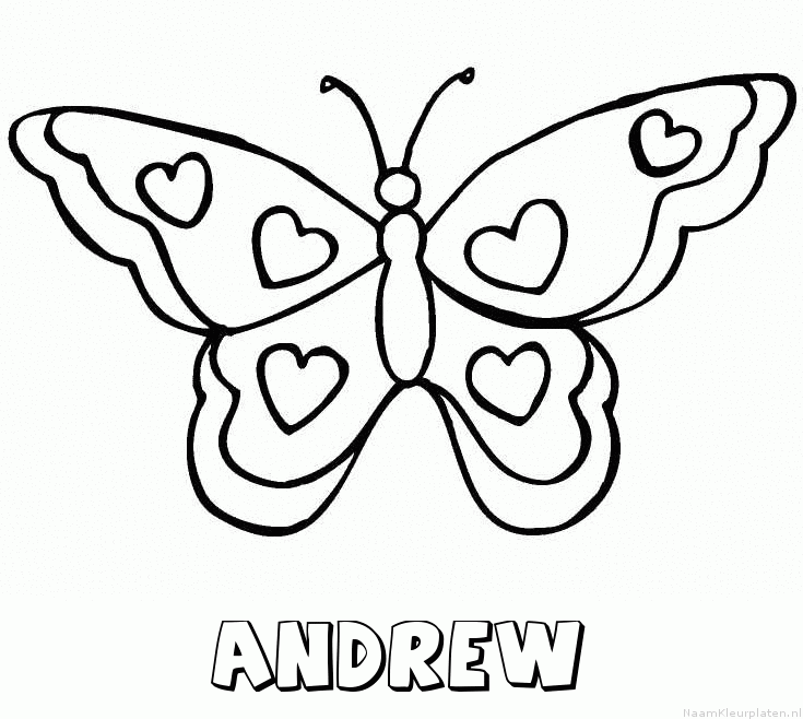 Andrew vlinder hartjes