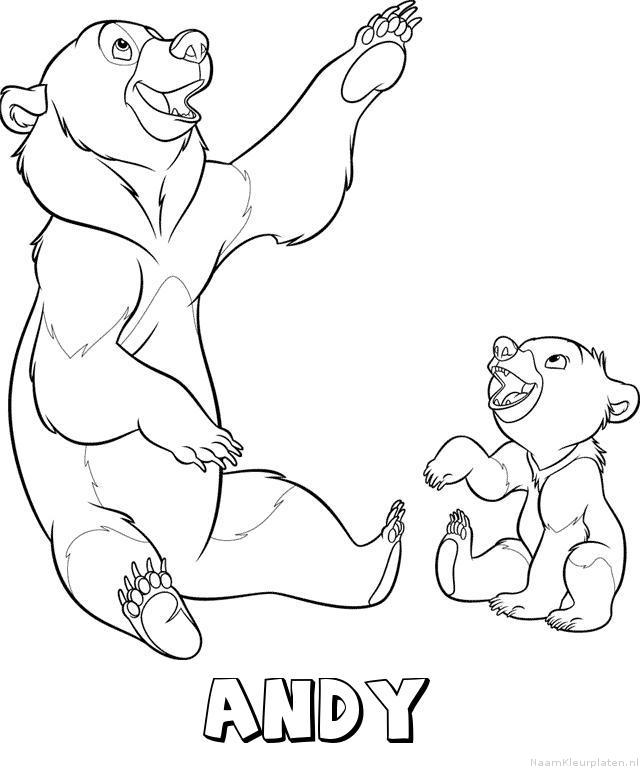 Andy brother bear