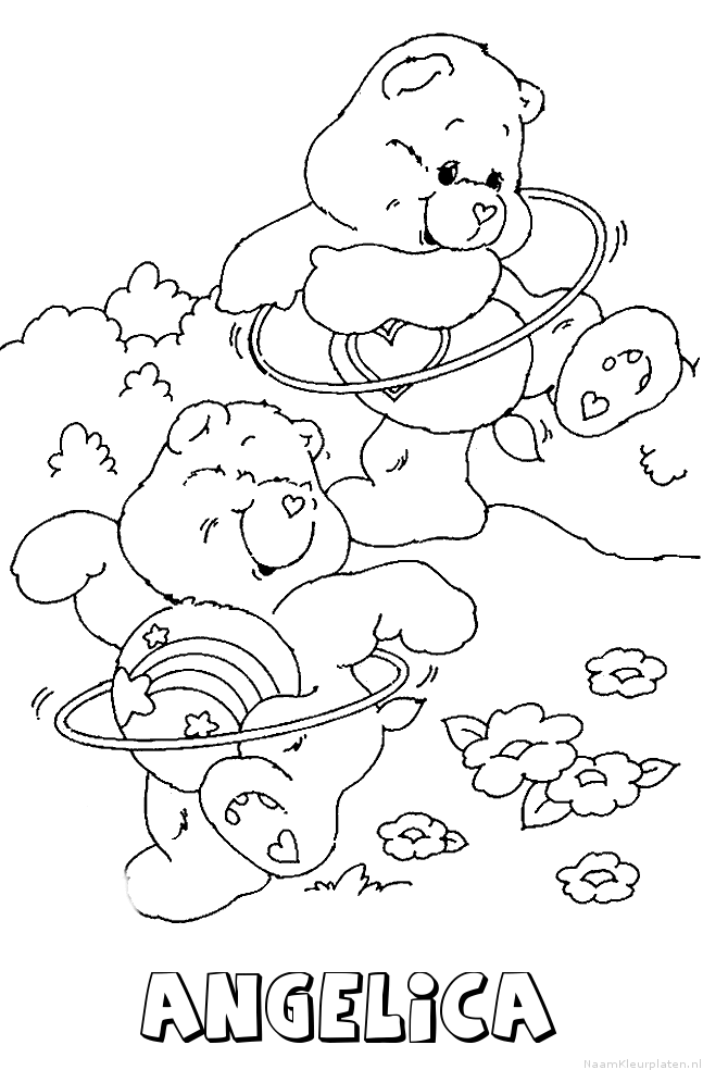 Angelica beren kleurplaat