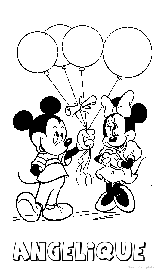 Angelique mickey mouse