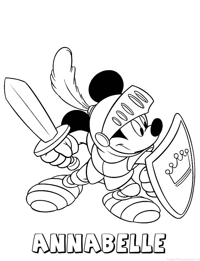 Annabelle disney mickey mouse