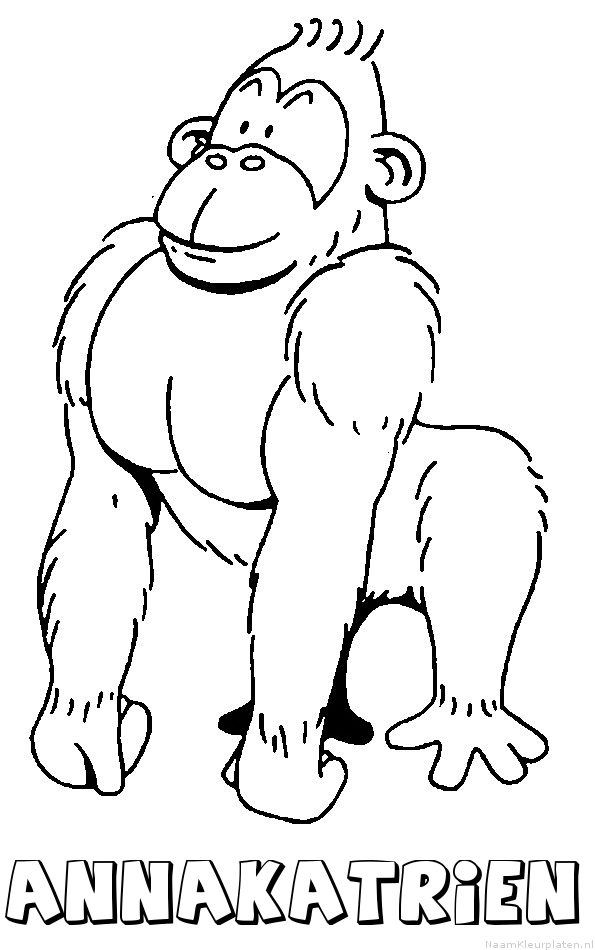 Annakatrien aap gorilla