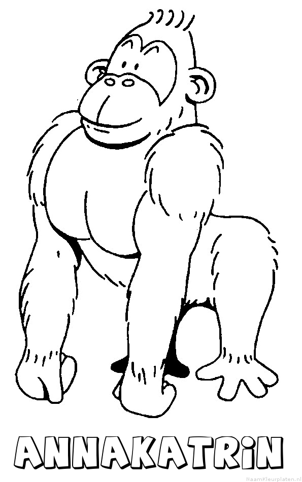 Annakatrin aap gorilla