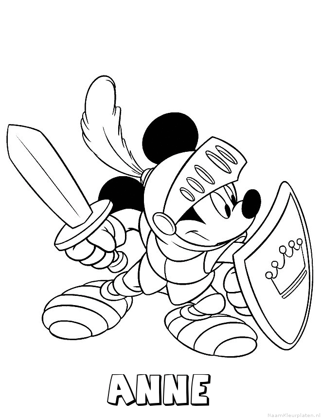 Anne disney mickey mouse