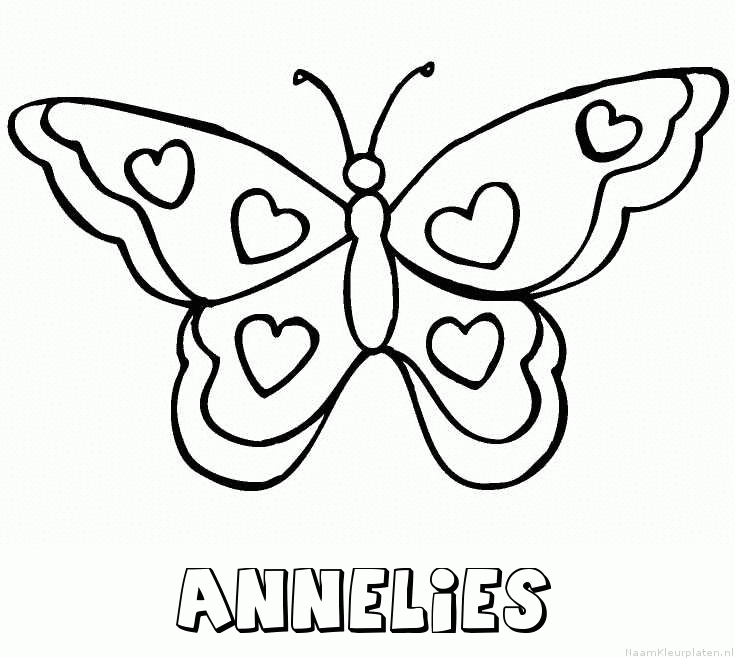 Annelies vlinder hartjes