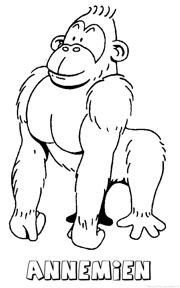 Annemien aap gorilla
