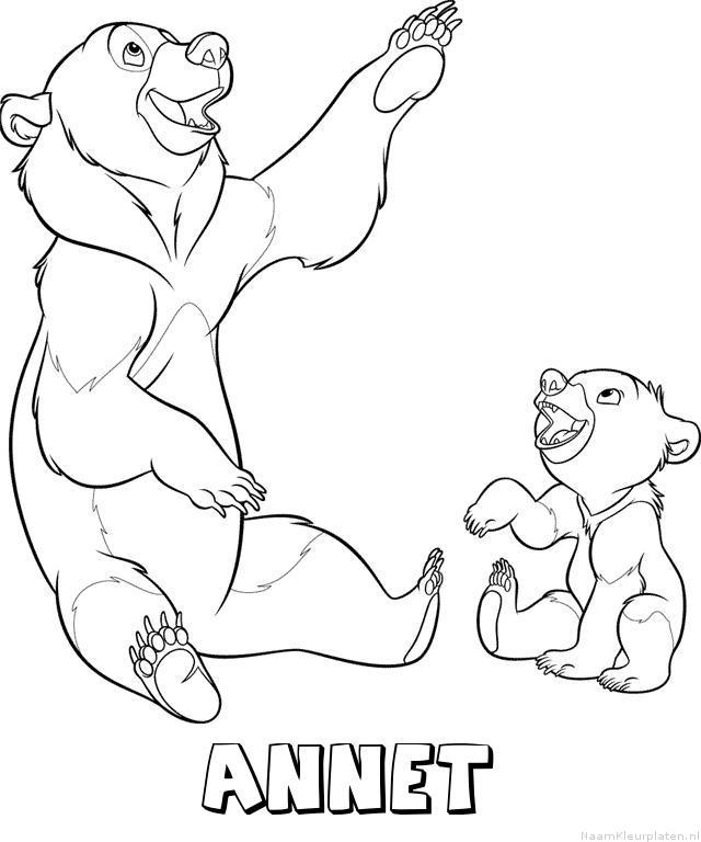 Annet brother bear