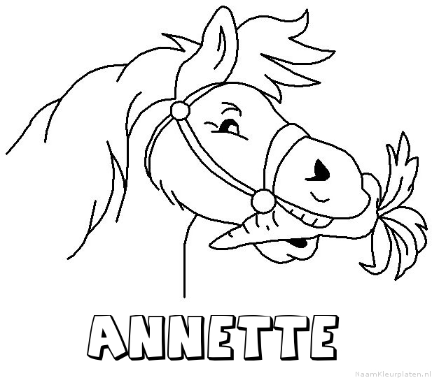 Annette paard van sinterklaas