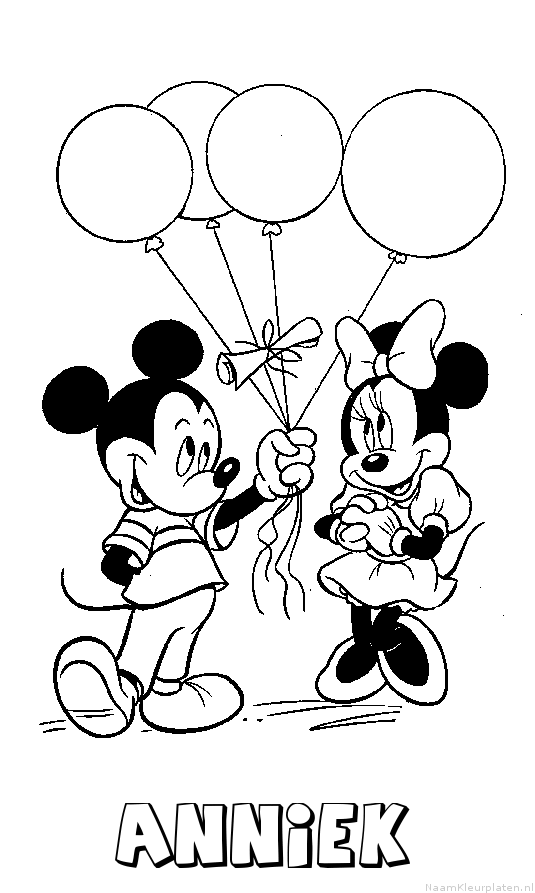 Anniek mickey mouse