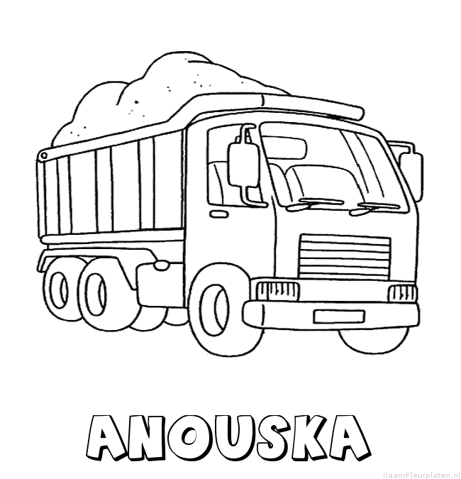 Anouska vrachtwagen