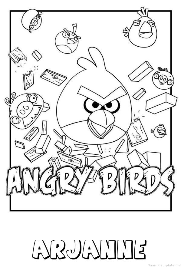 Arjanne angry birds