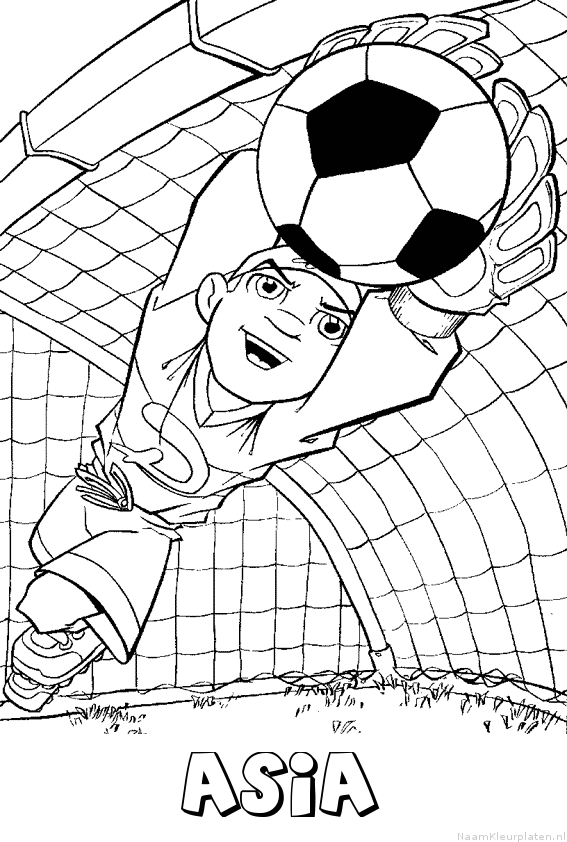 Asia voetbal keeper