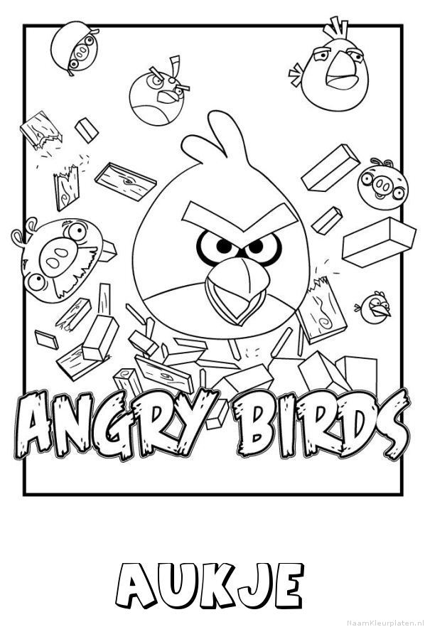 Aukje angry birds