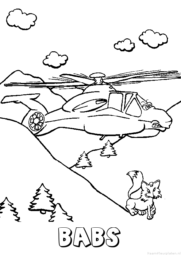 Babs helikopter