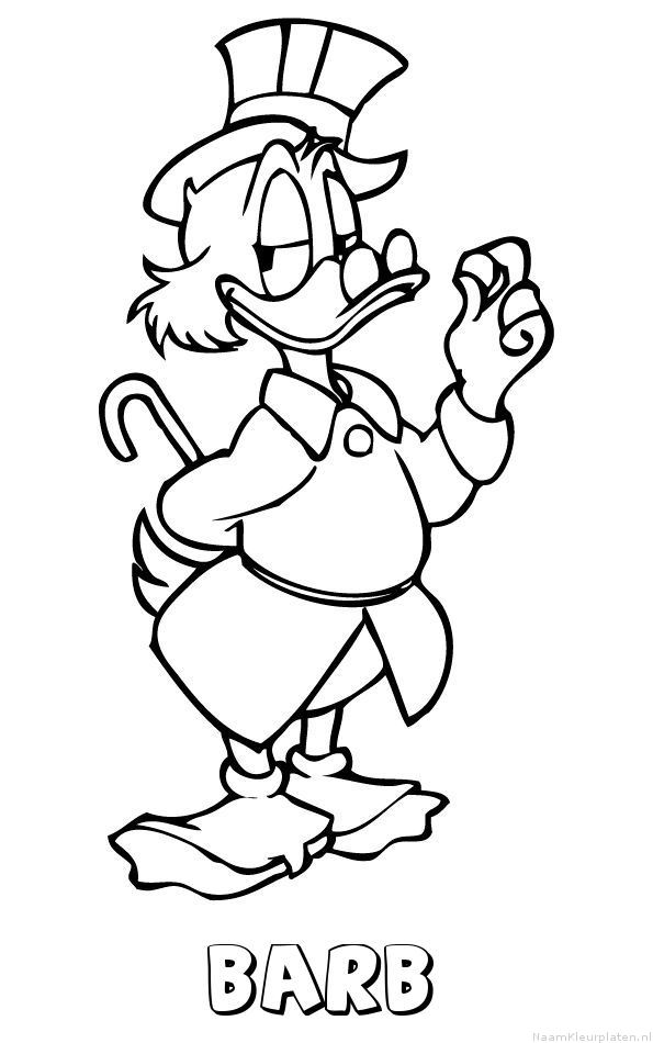 Barb dagobert duck