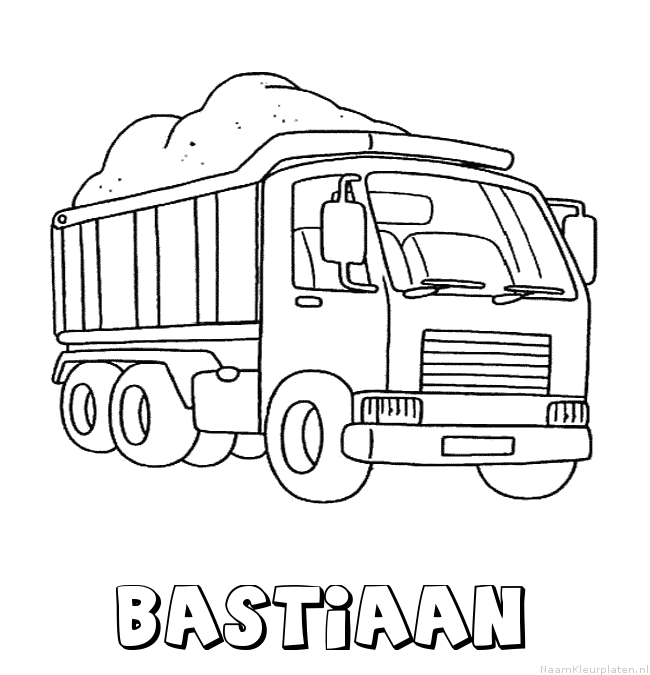 Bastiaan vrachtwagen