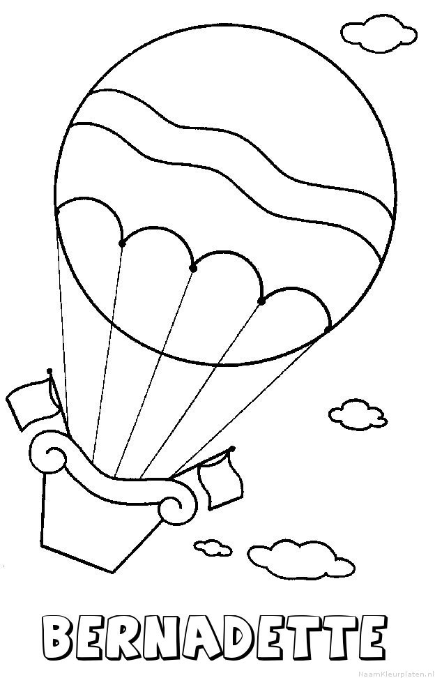 Bernadette luchtballon