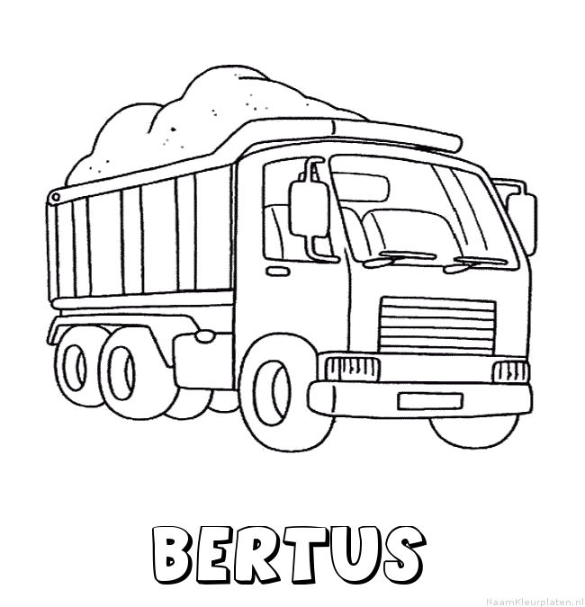 Bertus vrachtwagen