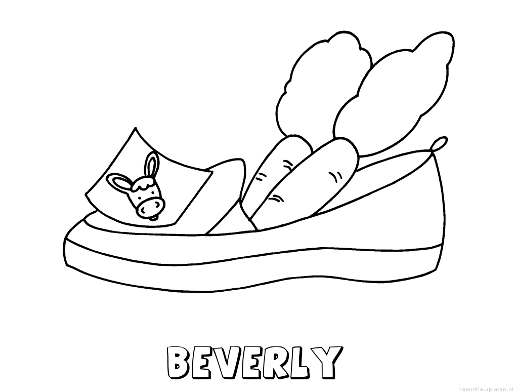 Beverly schoen zetten