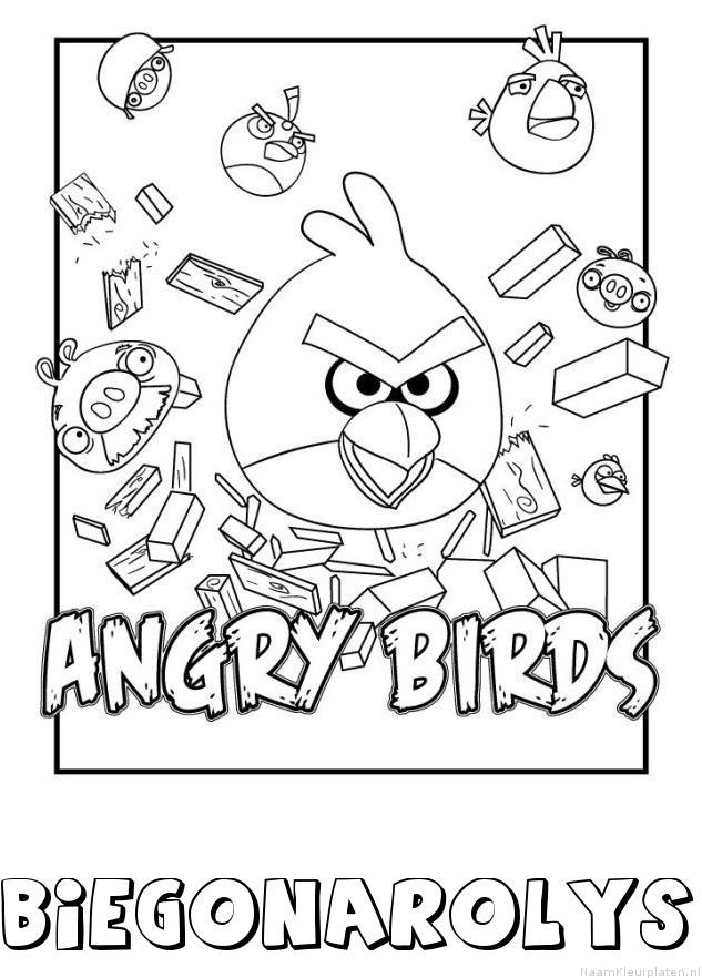 Biegonarolys angry birds