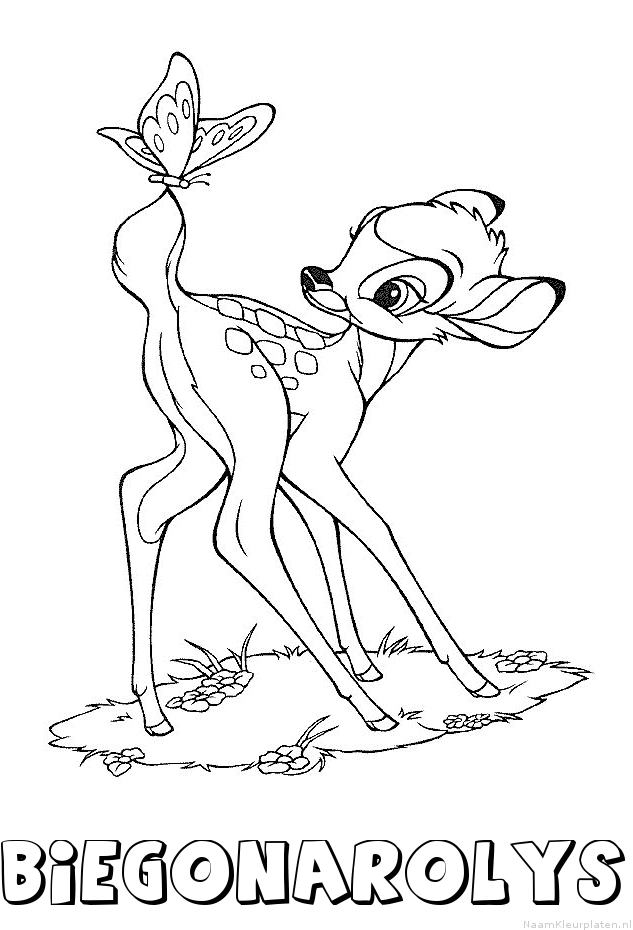 Biegonarolys bambi