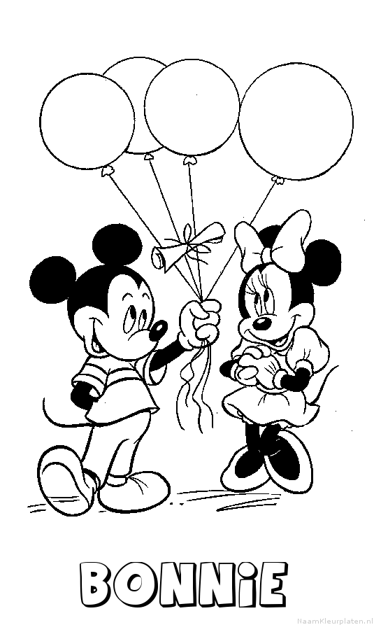 Bonnie mickey mouse