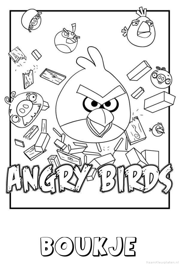 Boukje angry birds