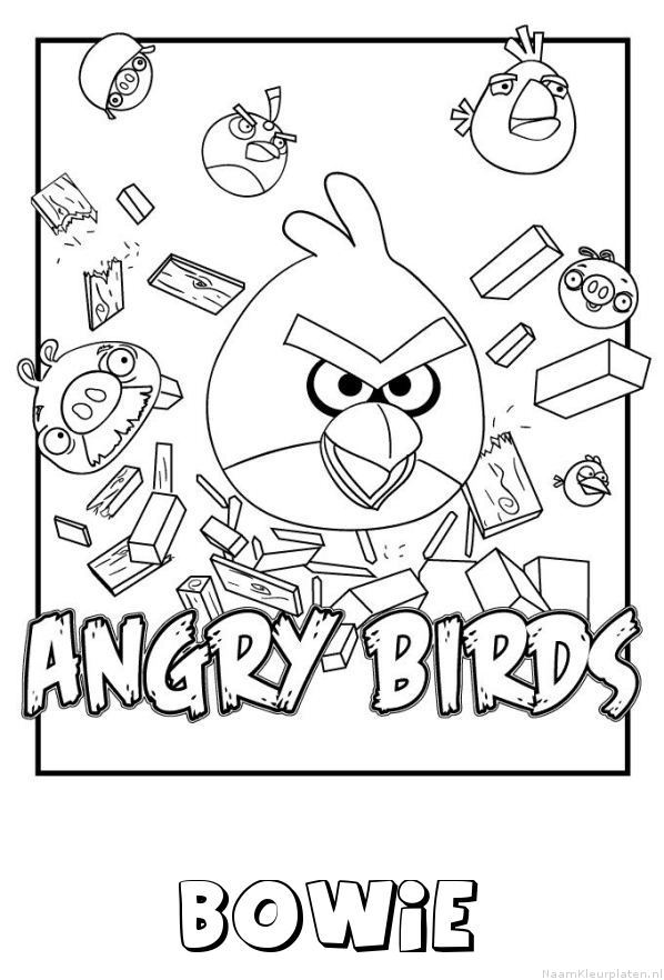 Bowie angry birds
