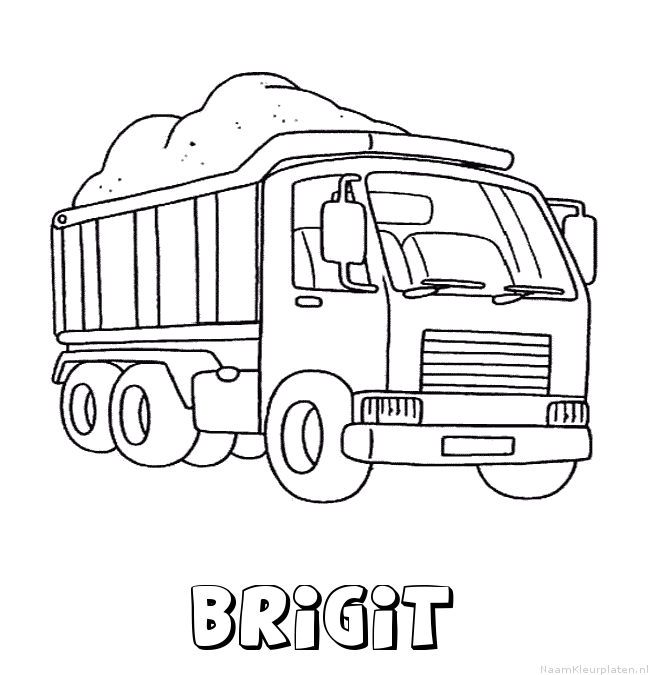Brigit vrachtwagen