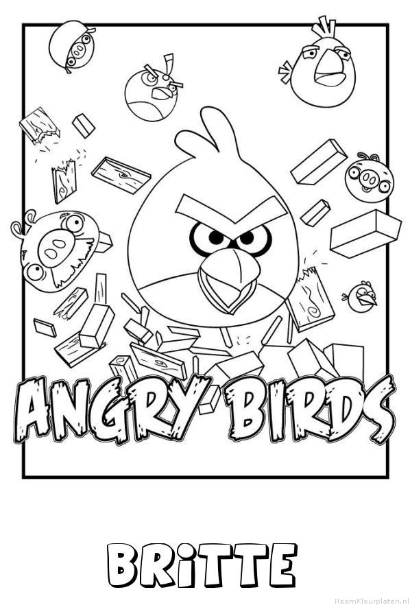 Britte angry birds