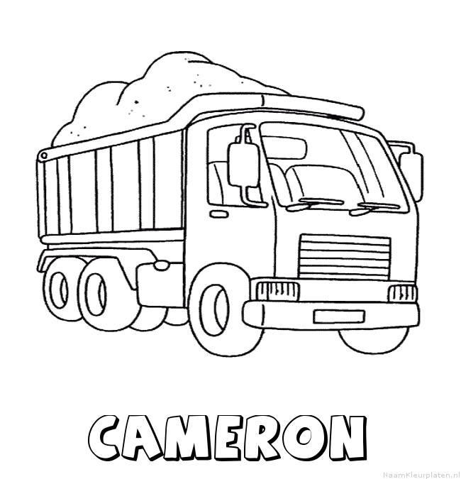 Cameron vrachtwagen