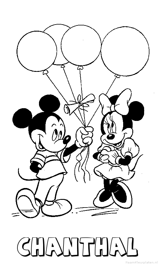 Chanthal mickey mouse