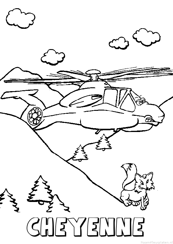 Cheyenne helikopter