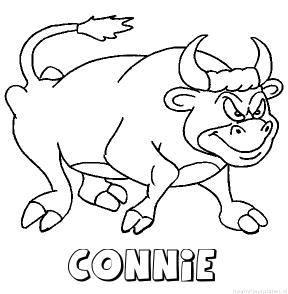 Connie stier kleurplaat