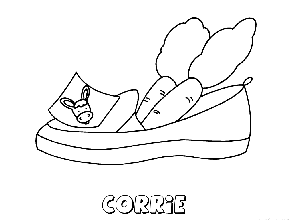 Corrie schoen zetten