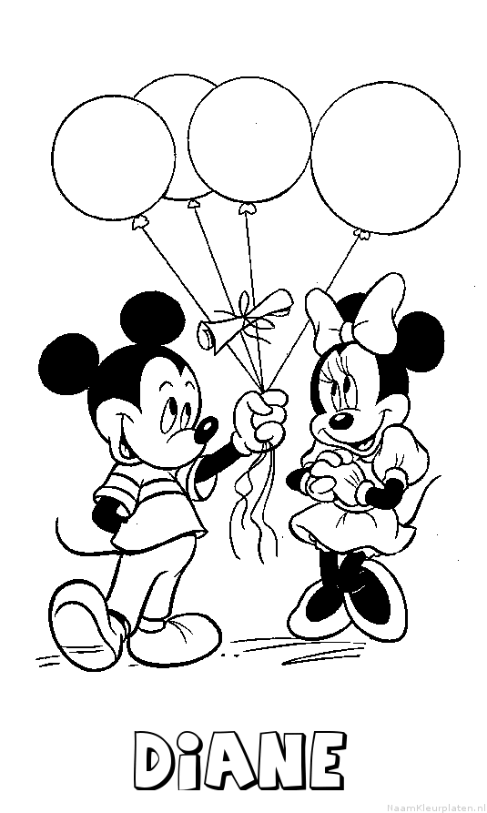 Diane mickey mouse