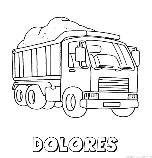 Dolores vrachtwagen