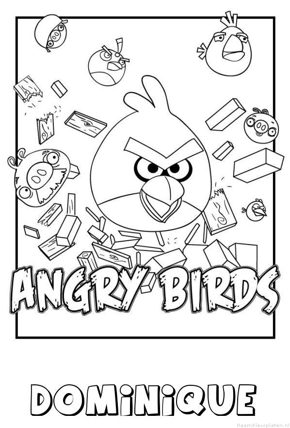 Dominique angry birds