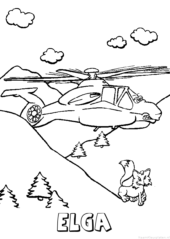 Elga helikopter